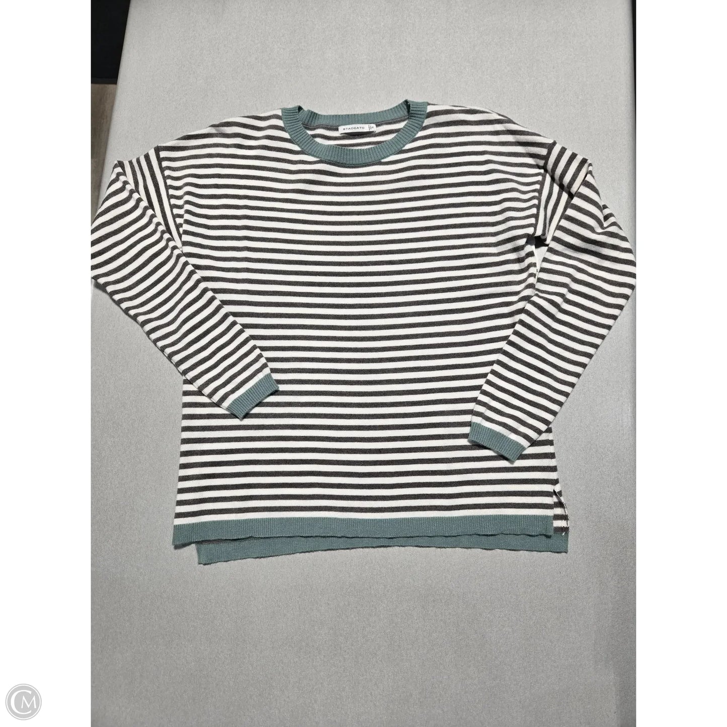 Sweater By Staccato In Striped Pattern, Size: S