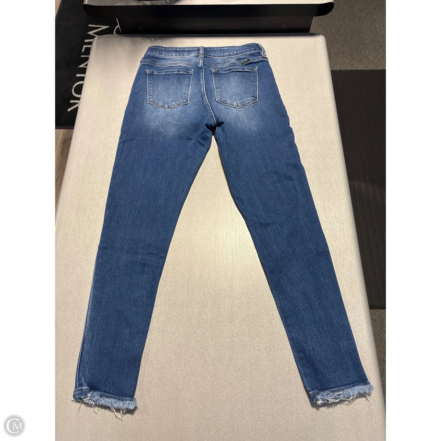 Jeans Skinny By Kancan In Blue Denim, Size: 8