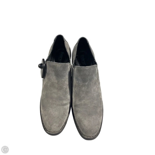 Boots Ankle Heels By Born In Grey, Size: 9