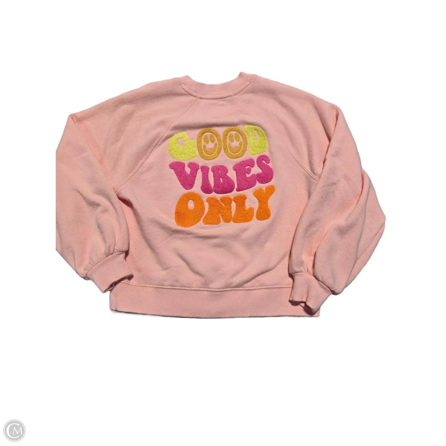 Sweatshirt Crewneck By Cmc In Pink, Size: Xs