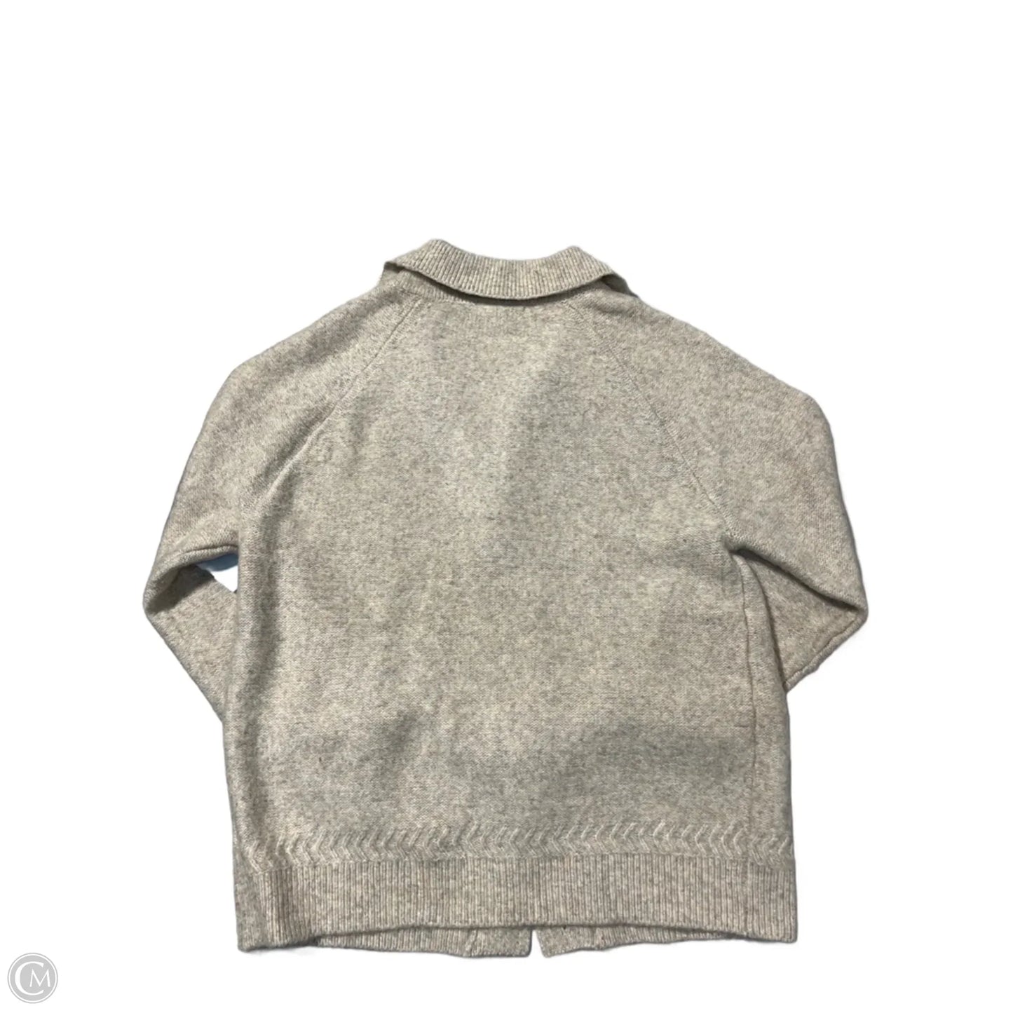Cardigan By Tahari In Tan, Size: S