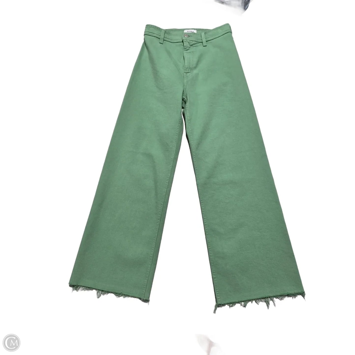 Jeans Wide Leg By Pistola In Green, Size: 0