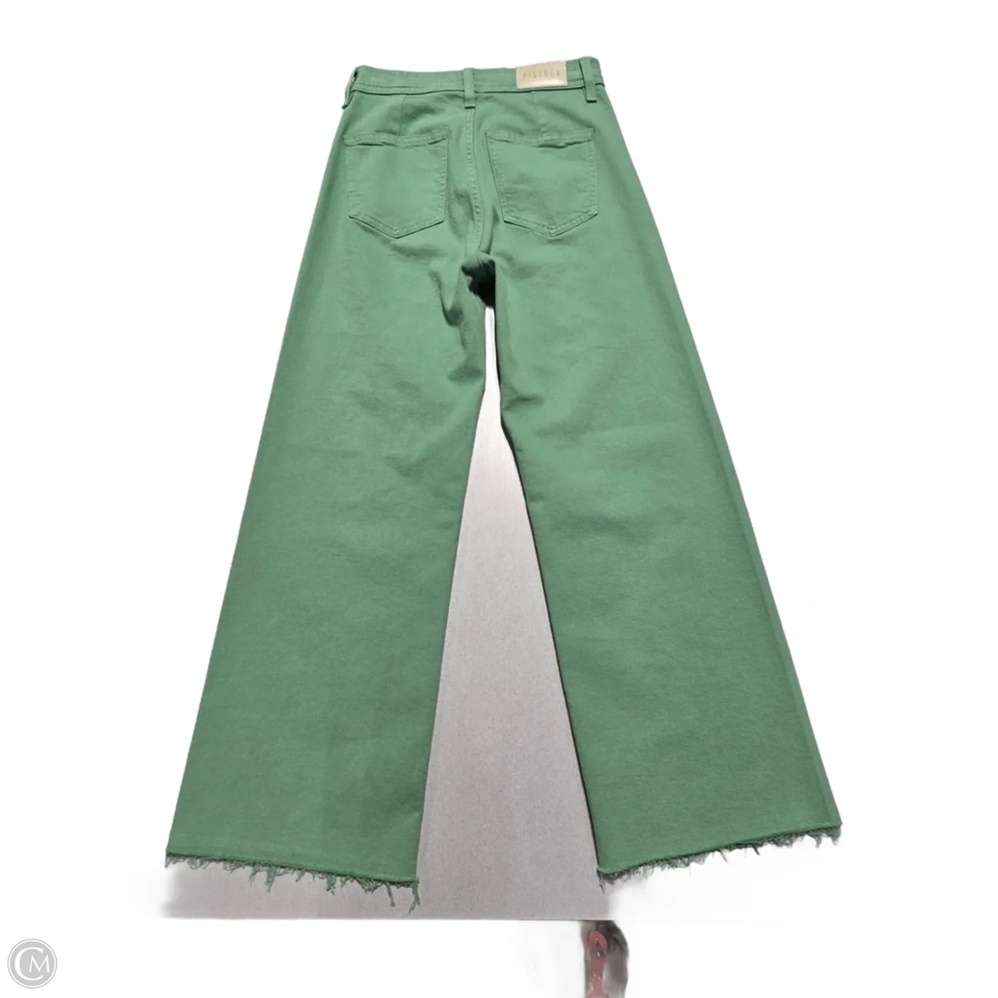 Jeans Wide Leg By Pistola In Green, Size: 0