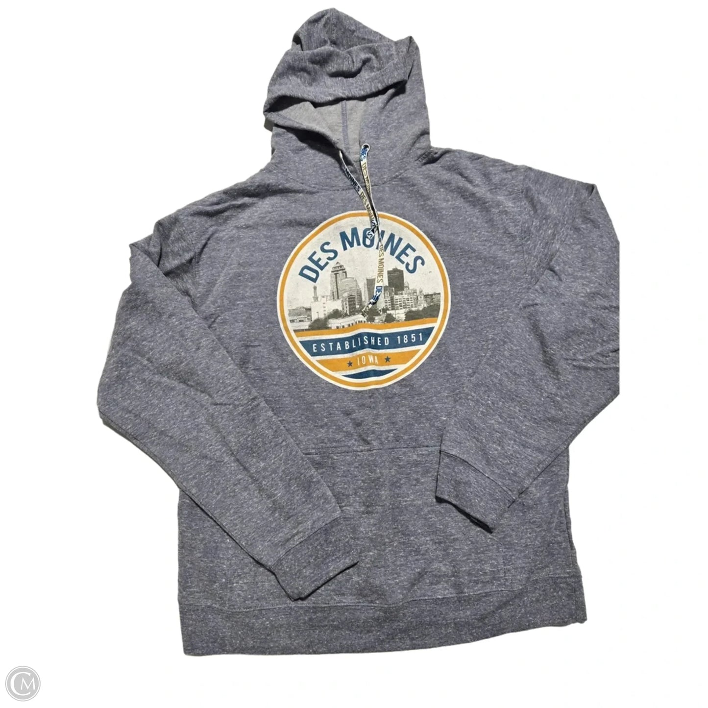 Sweatshirt Hoodie By Cmc In Blue, Size: Xl