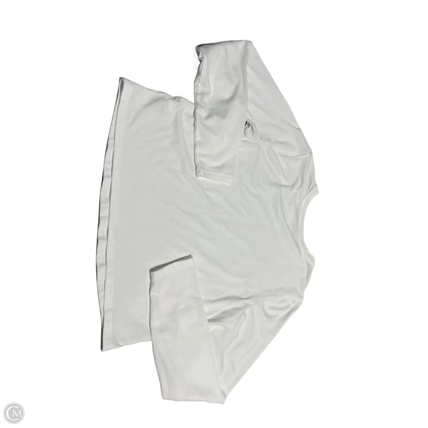 Top Long Sleeve By Old Navy In White, Size: L