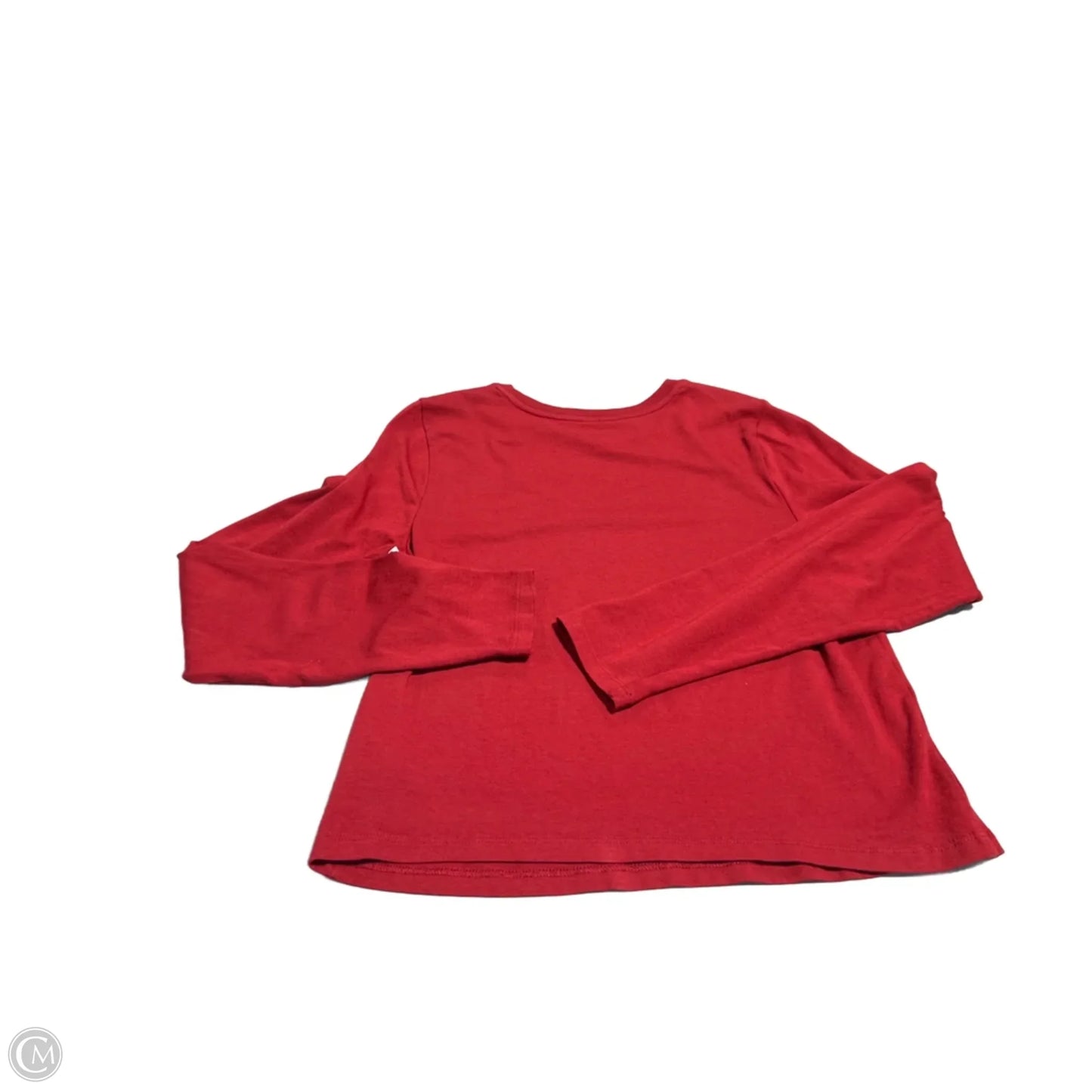Top Long Sleeve By Old Navy In Red, Size: L