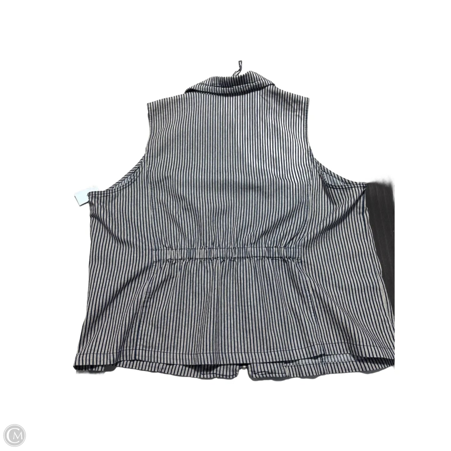 Vest Other By Cj Banks In Striped Pattern, Size: 3x