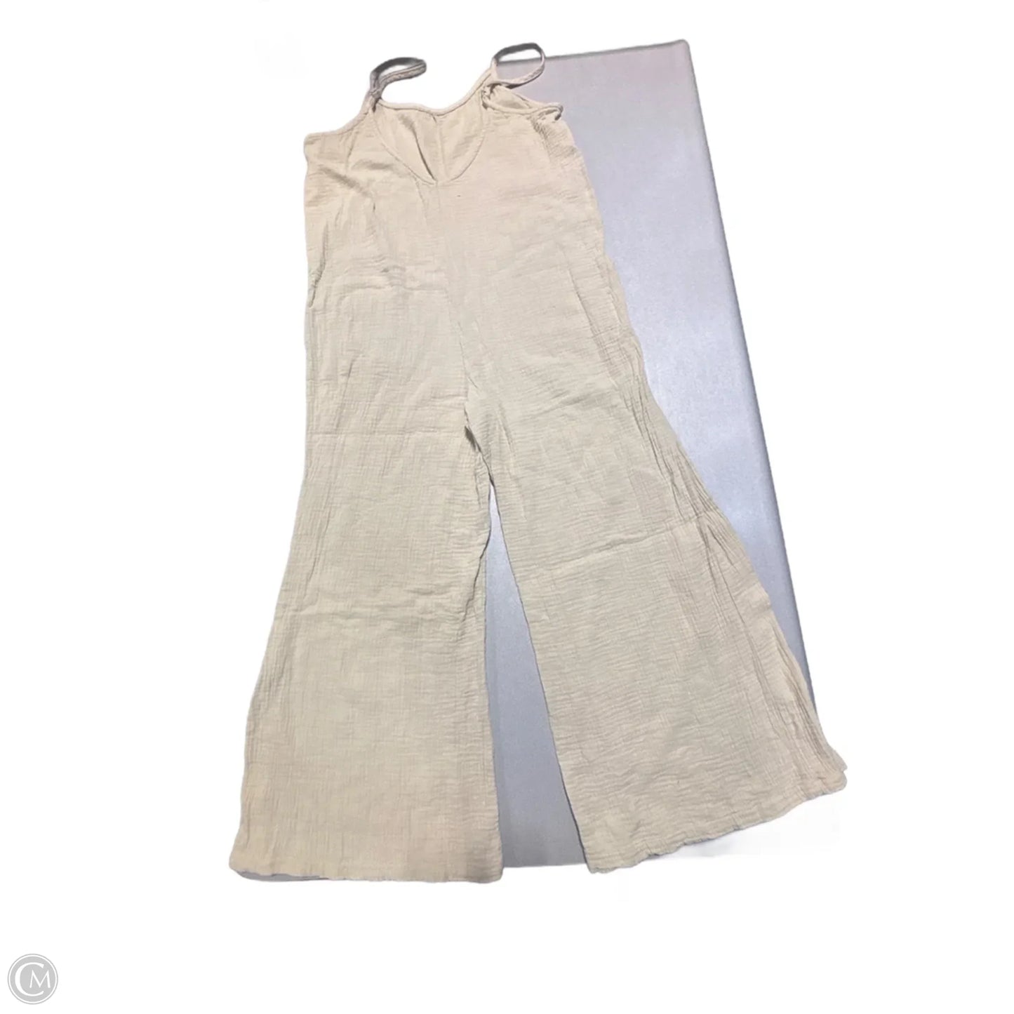 Jumpsuit By Cme In Tan, Size: S