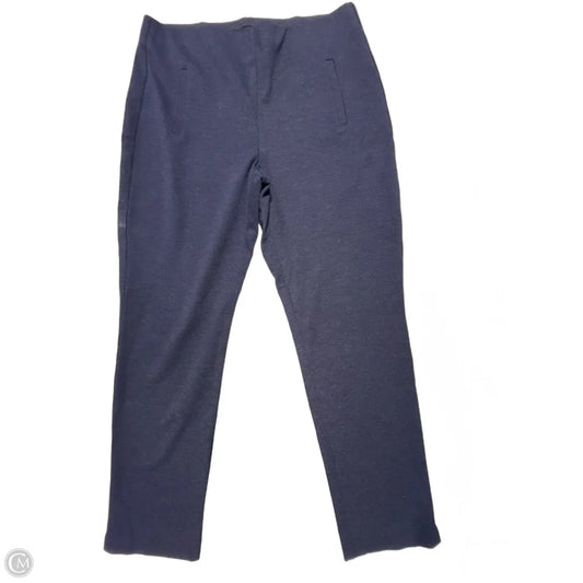 Pants Leggings By Chicos In Navy, Size: 8