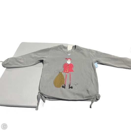 Sweatshirt Crewneck By Cma In Grey, Size: S