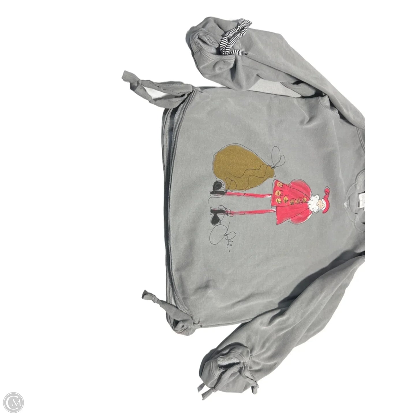 Sweatshirt Crewneck By Cma In Grey, Size: S