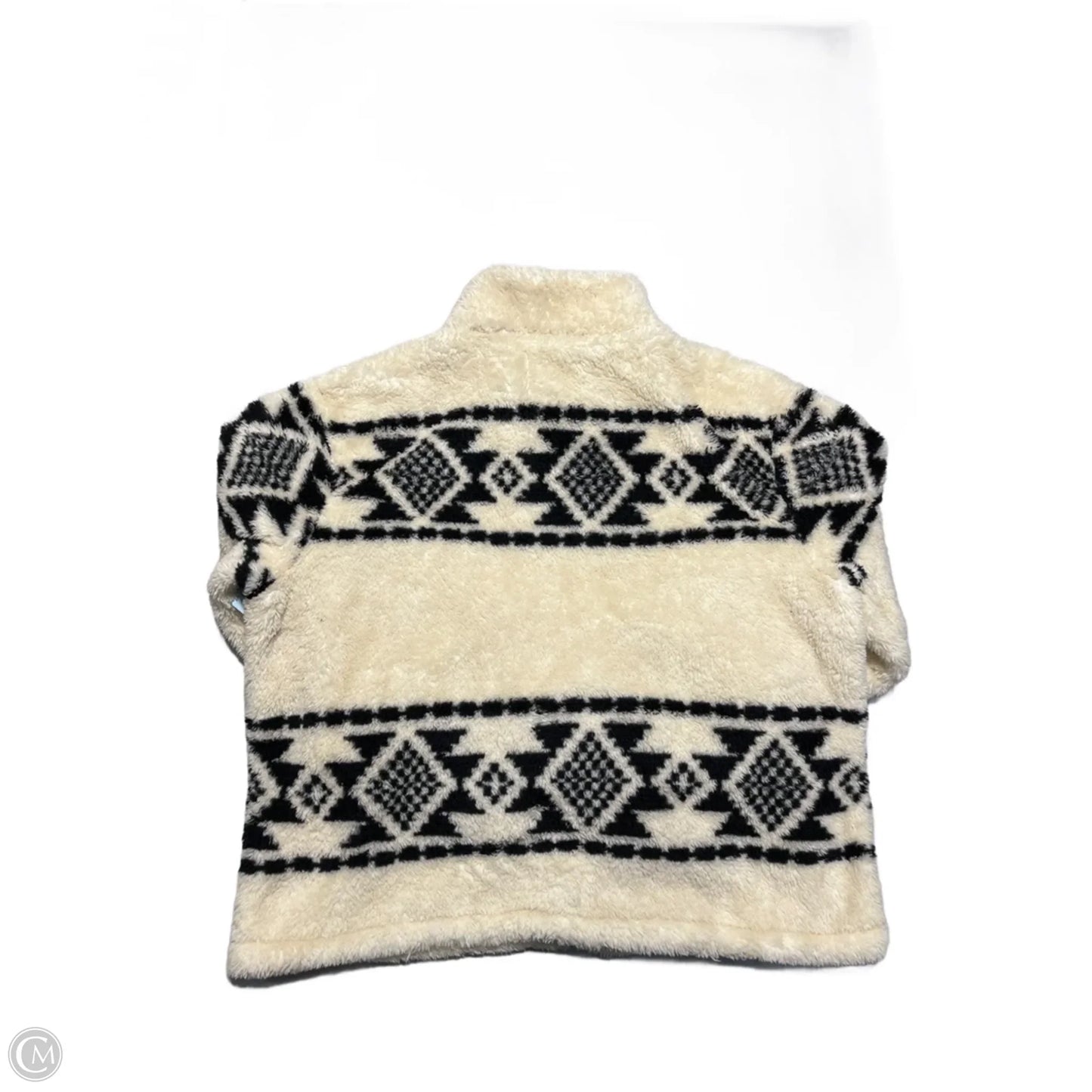 Jacket Fleece By Lucky Brand In Cream, Size: L