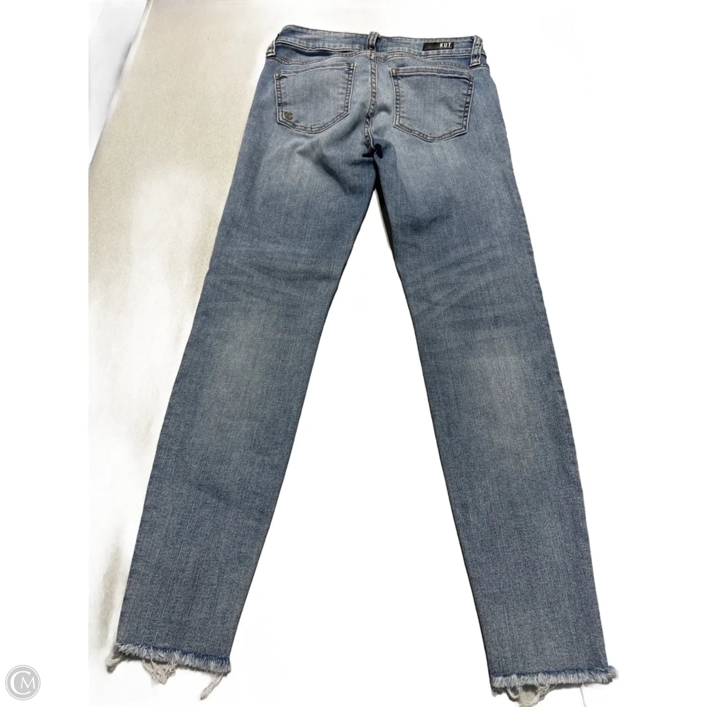 Jeans Skinny By Kut In Blue Denim, Size: 0
