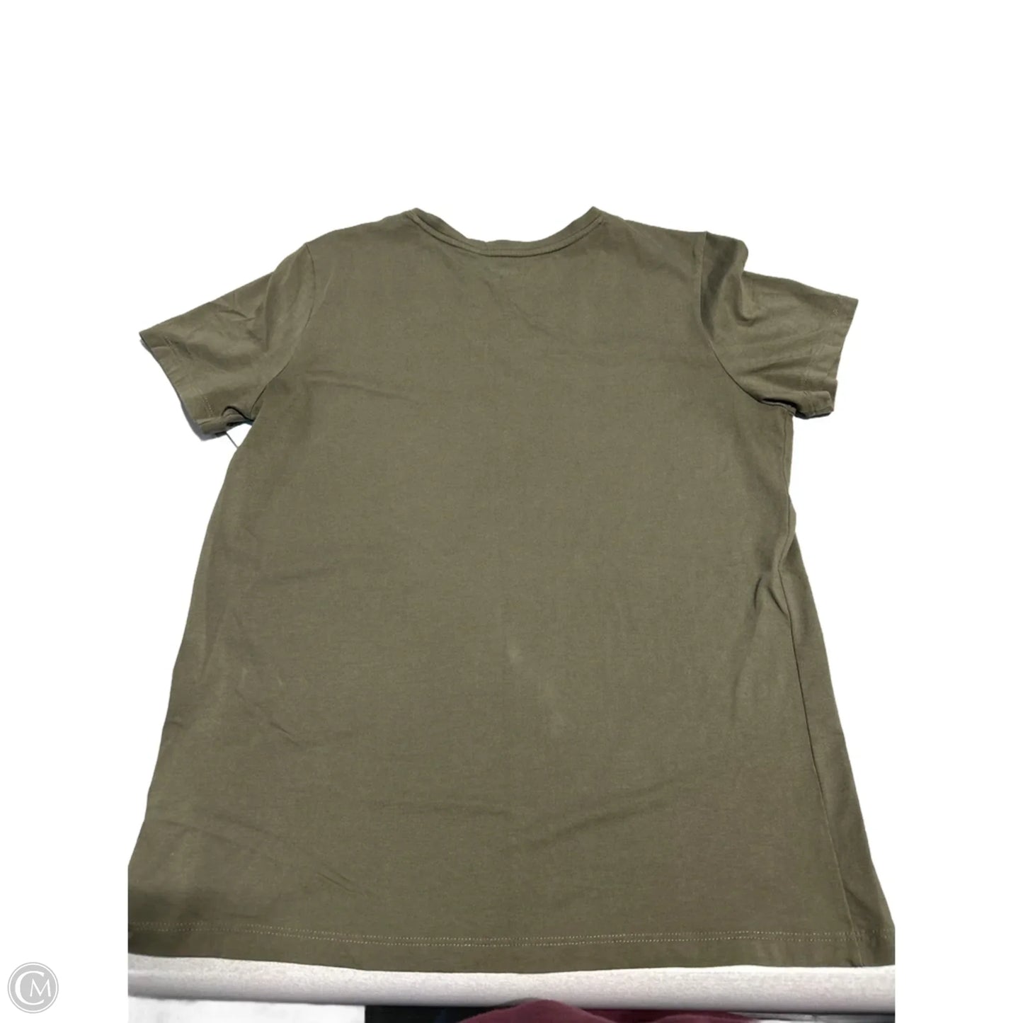 Top Short Sleeve Basic By Lands End In Green, Size: S