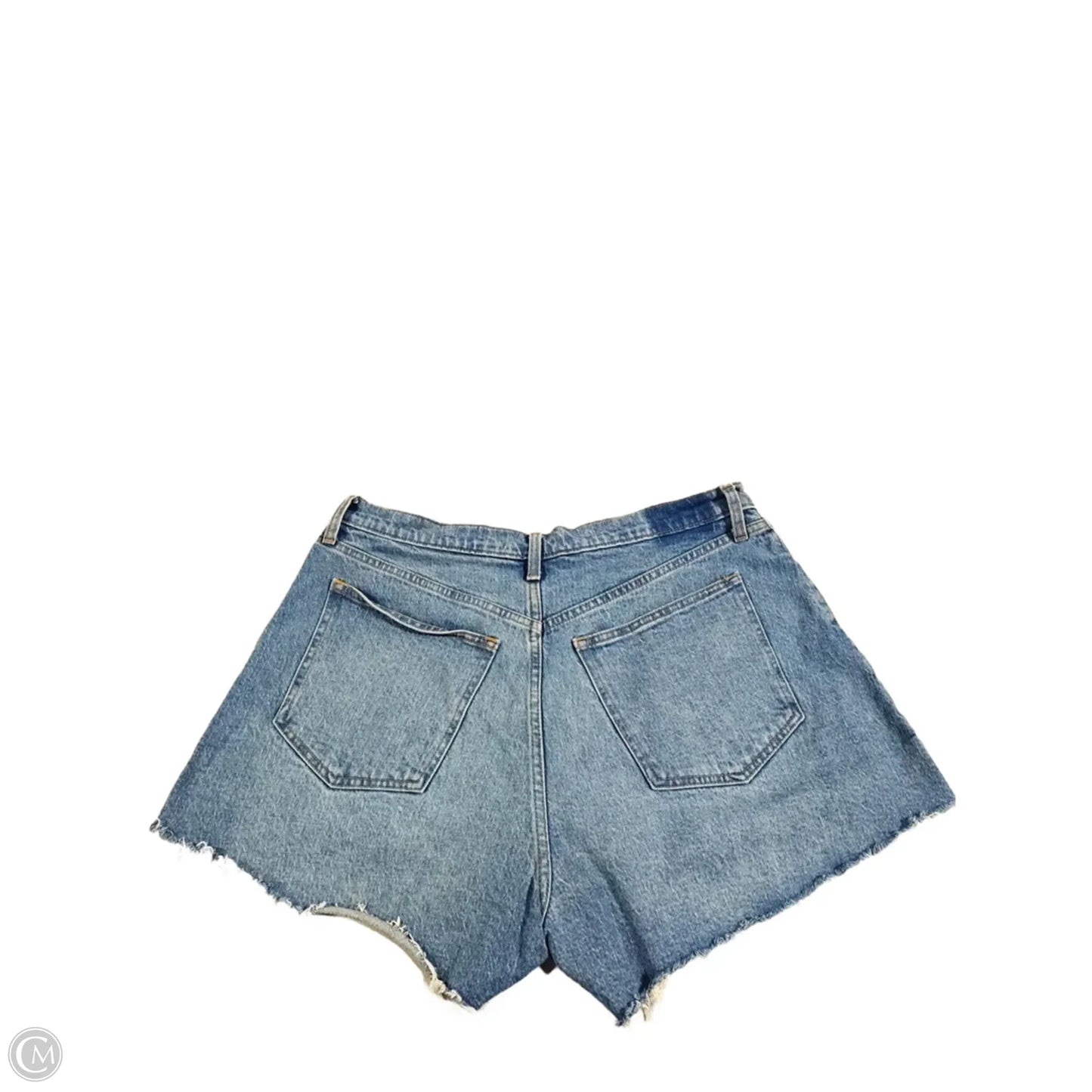 Shorts By Abercrombie And Fitch In Blue Denim, Size: 14