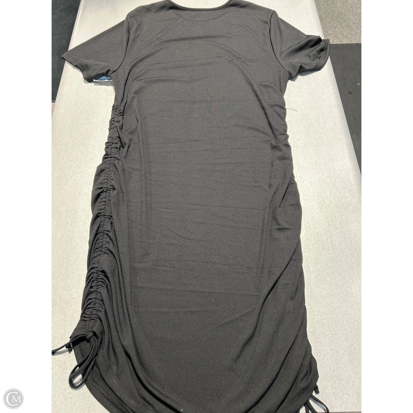 Dress Casual Midi By Shein In Black, Size: 1x