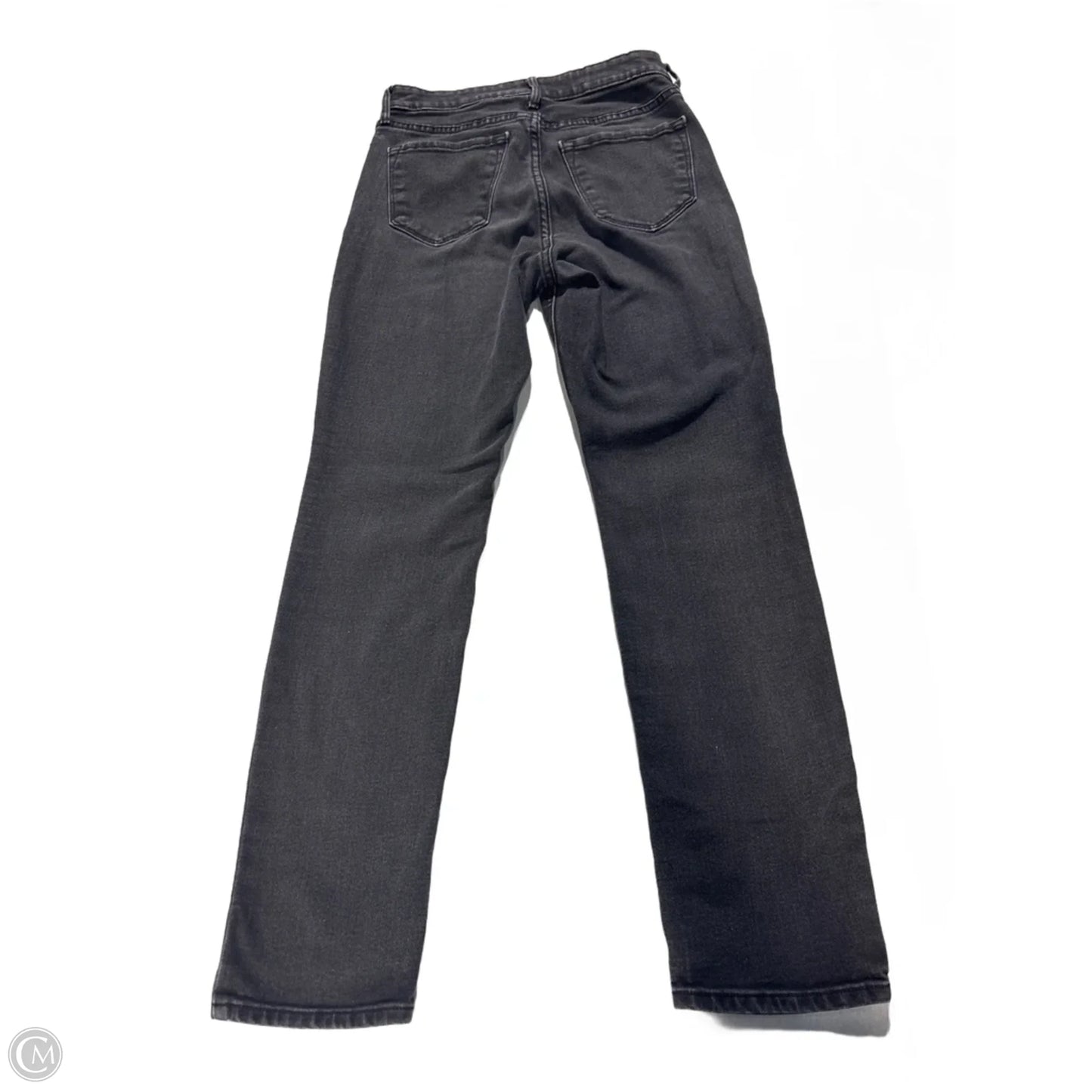 Jeans Straight By Old Navy In Black Denim, Size: 6