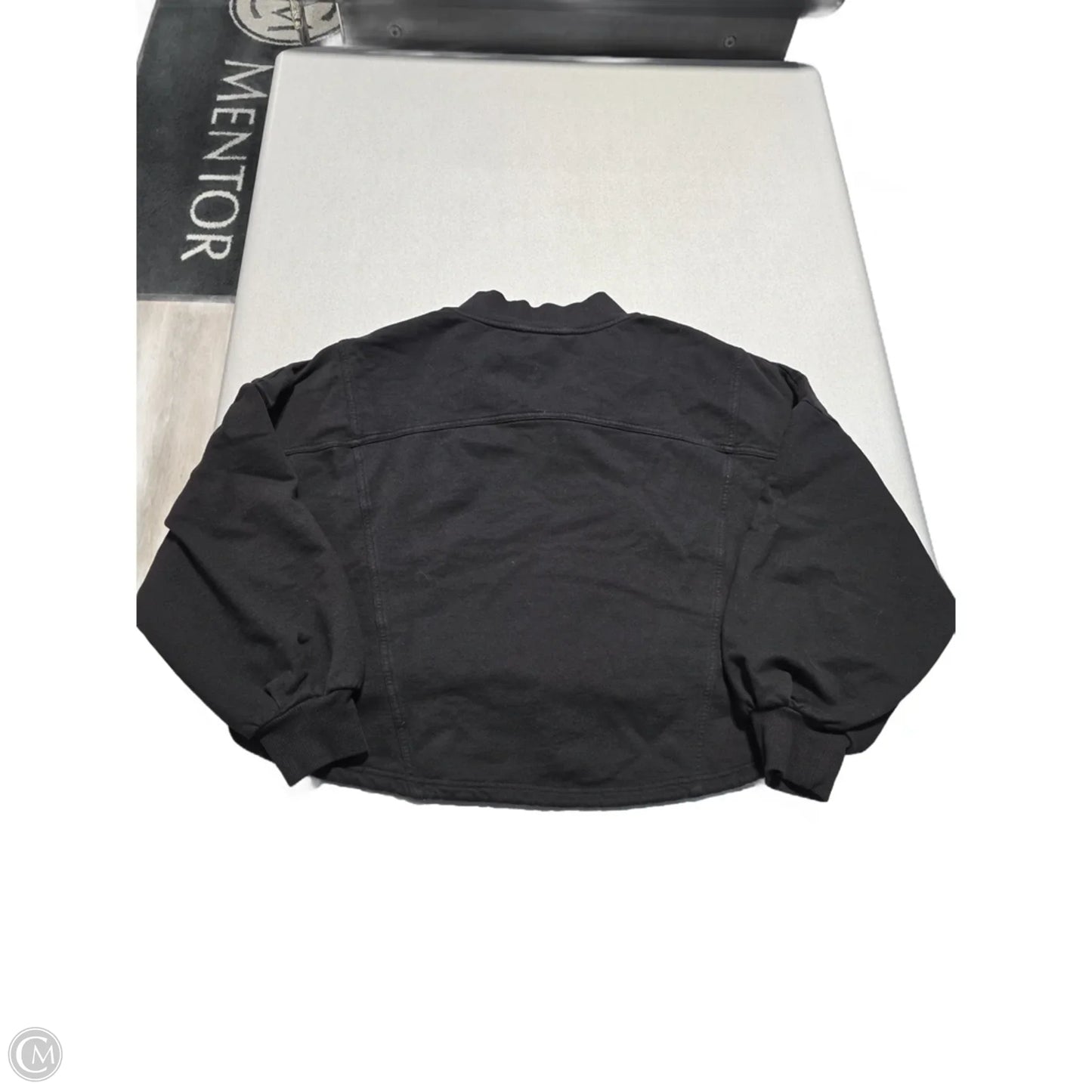 Sweatshirt Collar By Flx In Black, Size: L