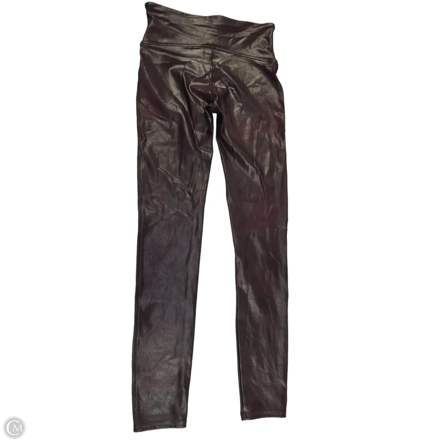 Pants Leggings By Spanx In Maroon, Size: M