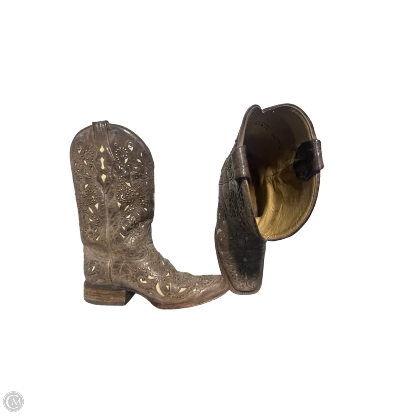 Boots Western By Corral In Brown, Size: 8.5