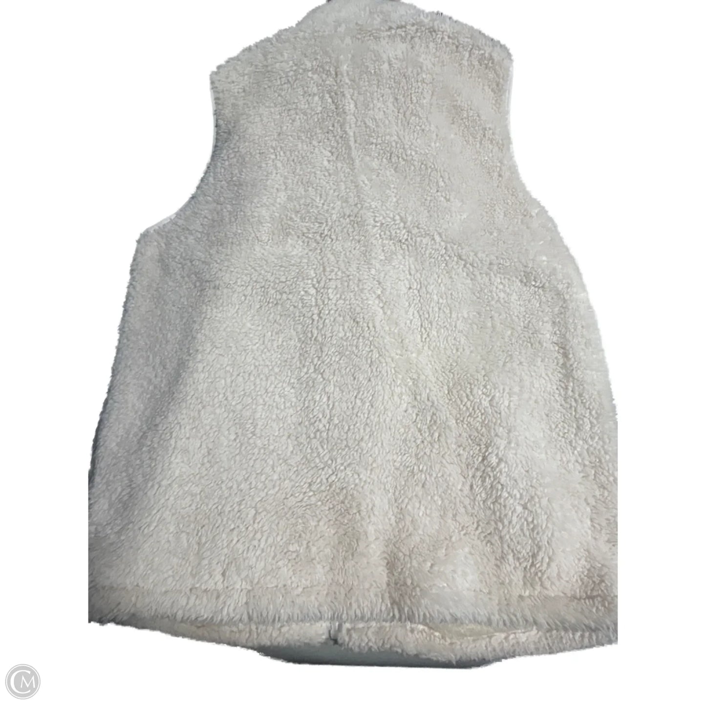 Vest Fleece By Cme In Cream, Size: L