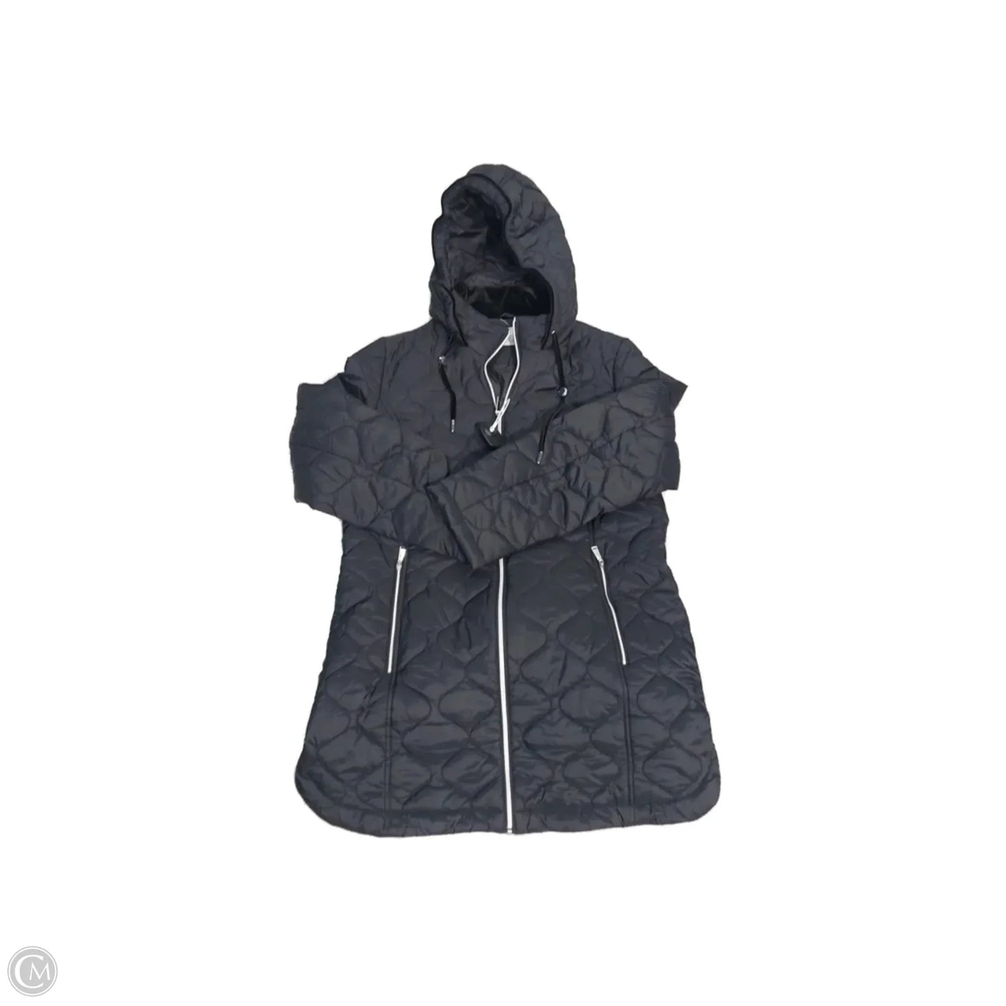 Coat Puffer & Quilted By Chicos In Black, Size: Xl