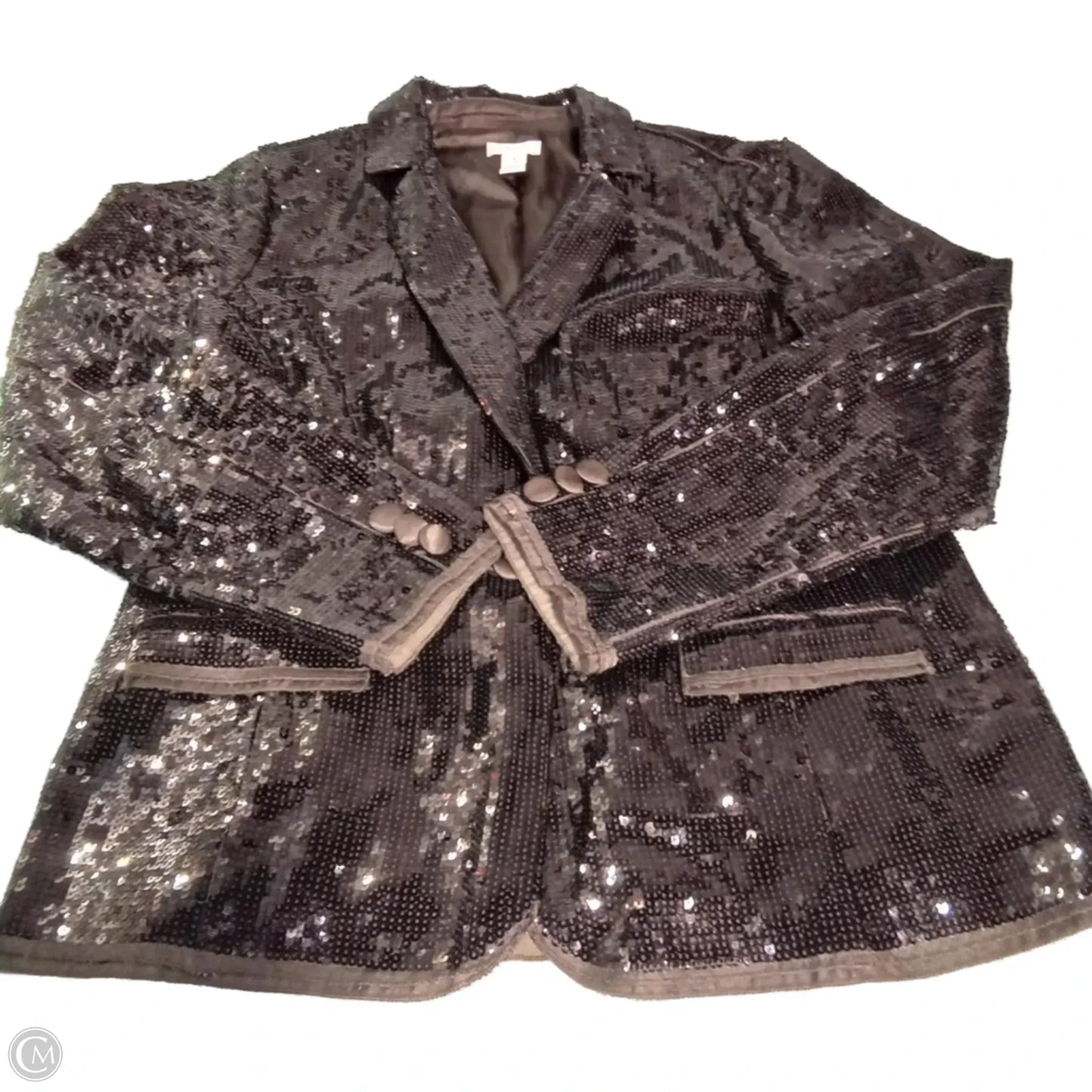 Blazer By Chicos In Brown, Size: 6