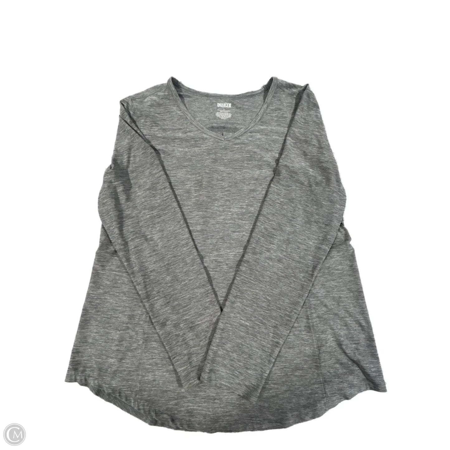 Top Long Sleeve By Duluth Trading In Grey, Size: L