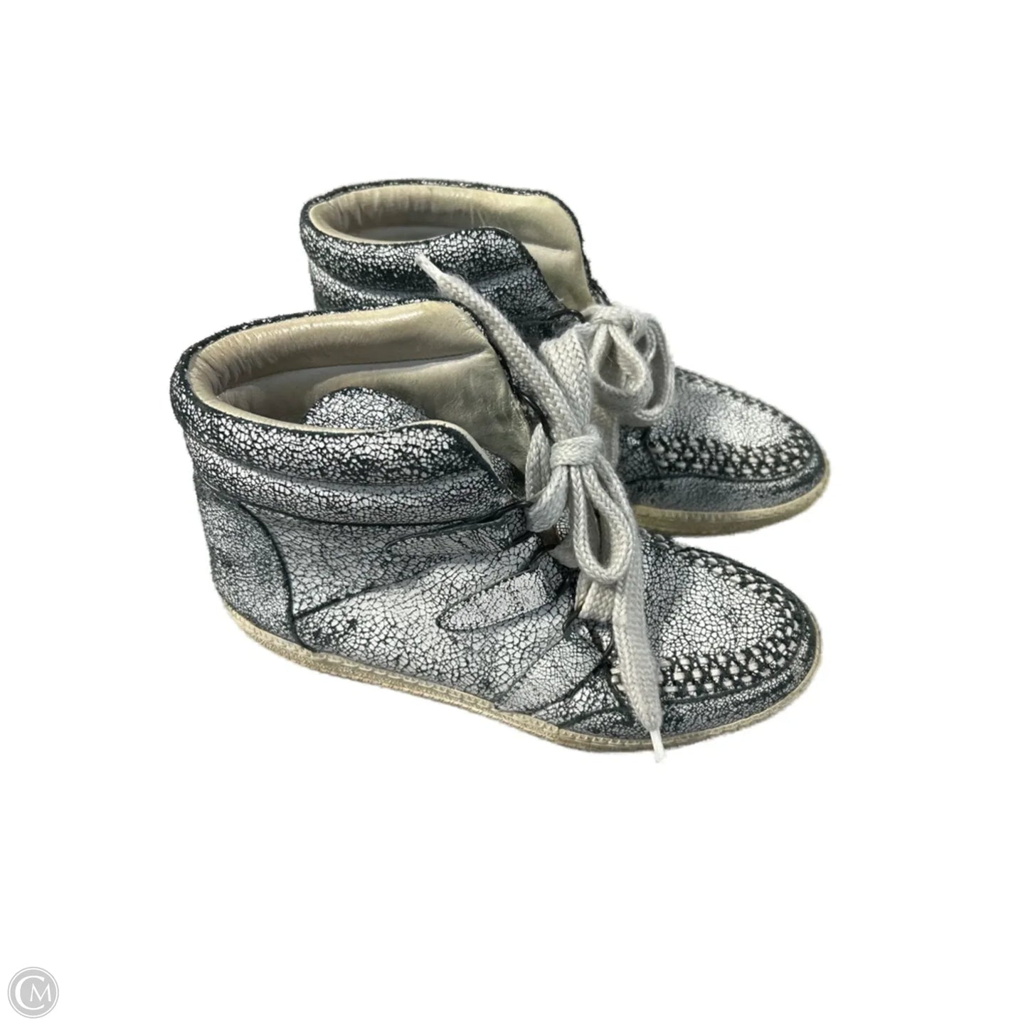 Shoes Designer By Sandro In Black & White, Size: 9