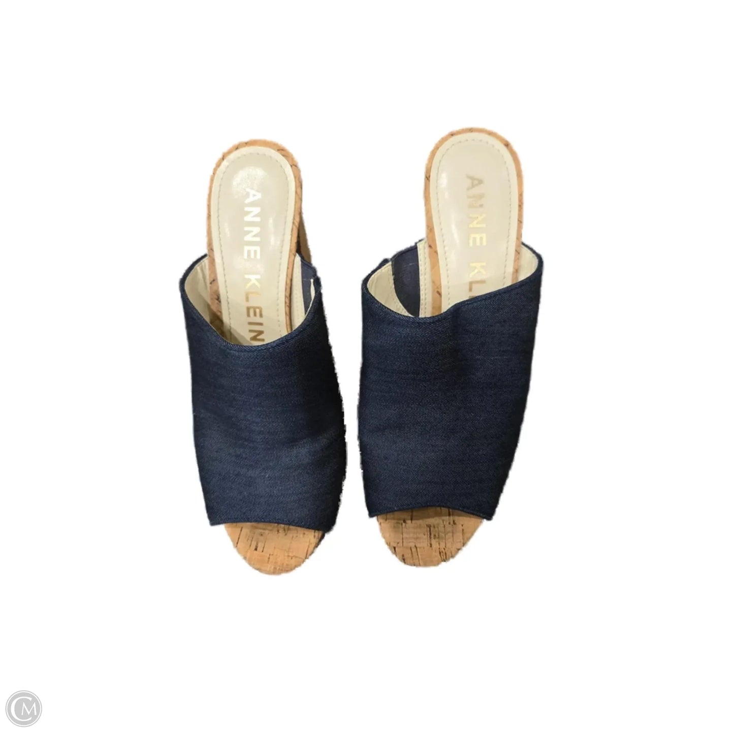 Shoes Heels Block By Anne Klein In Blue, Size: 8