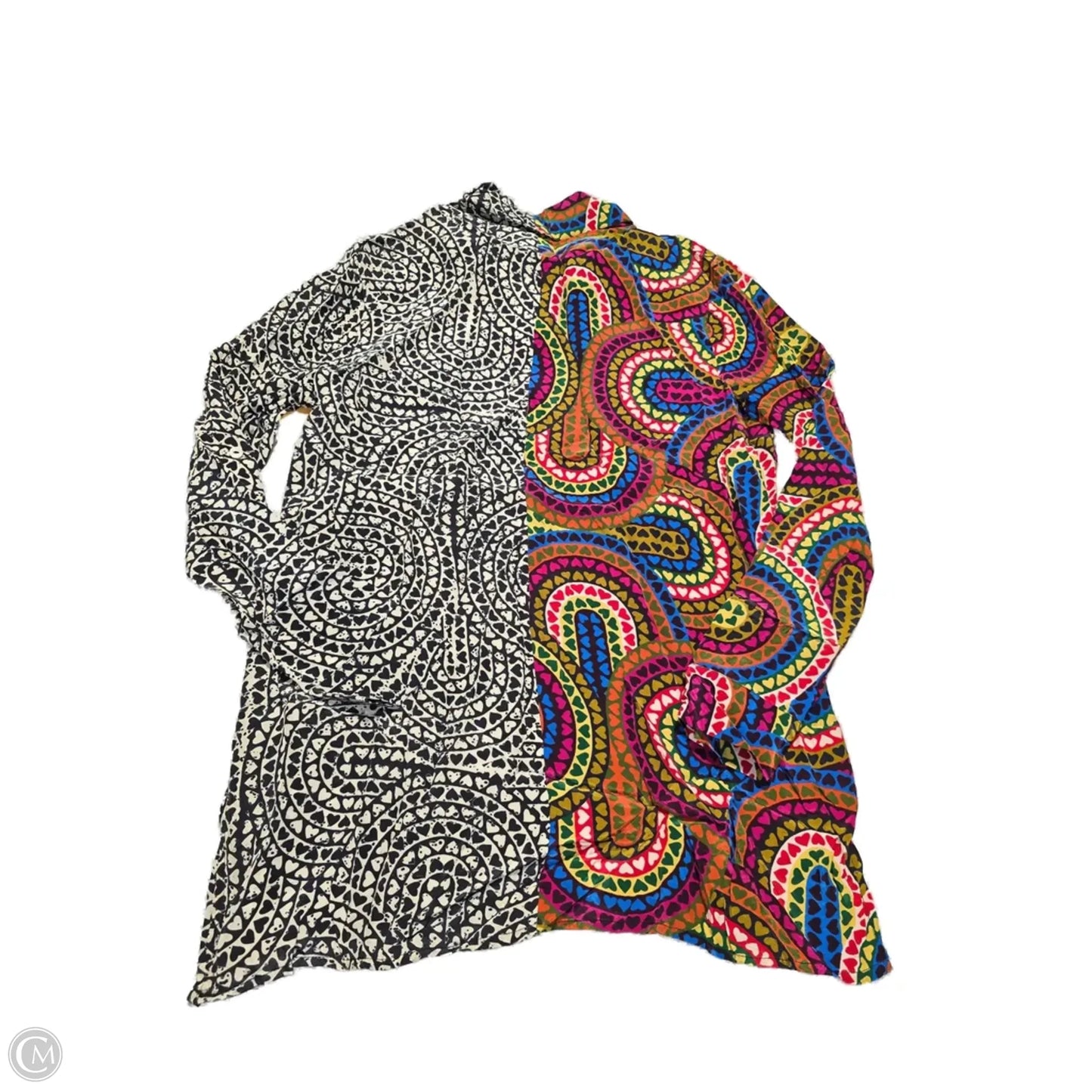 Blouse Long Sleeve By Cma In Multi-colored, Size: S
