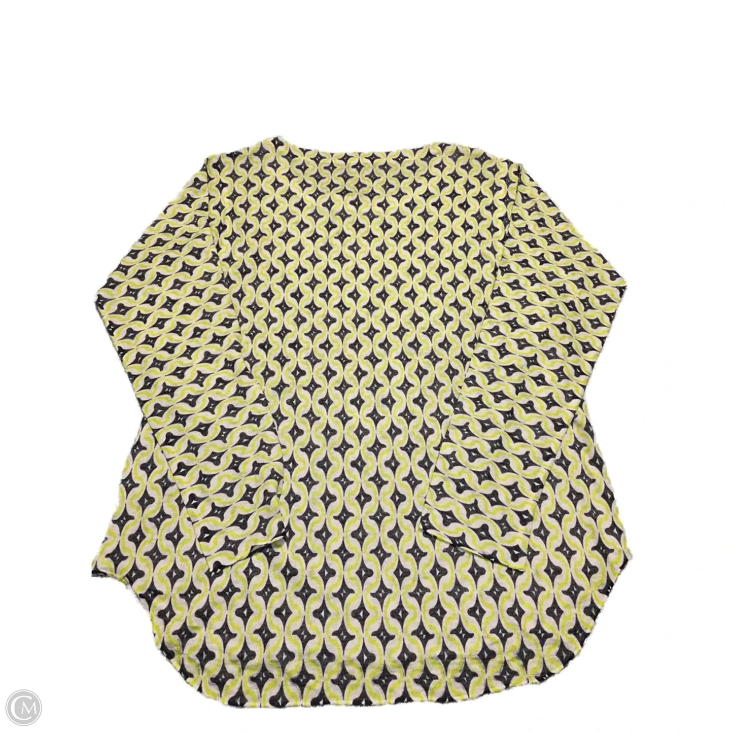 Sweater By Nally And Millie In Green & Grey, Size: Xl