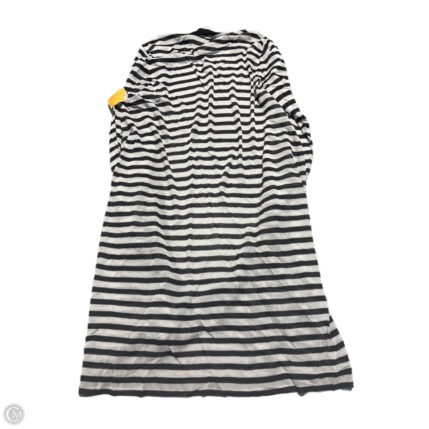 Cardigan By Chicos In Striped Pattern, Size: Xl