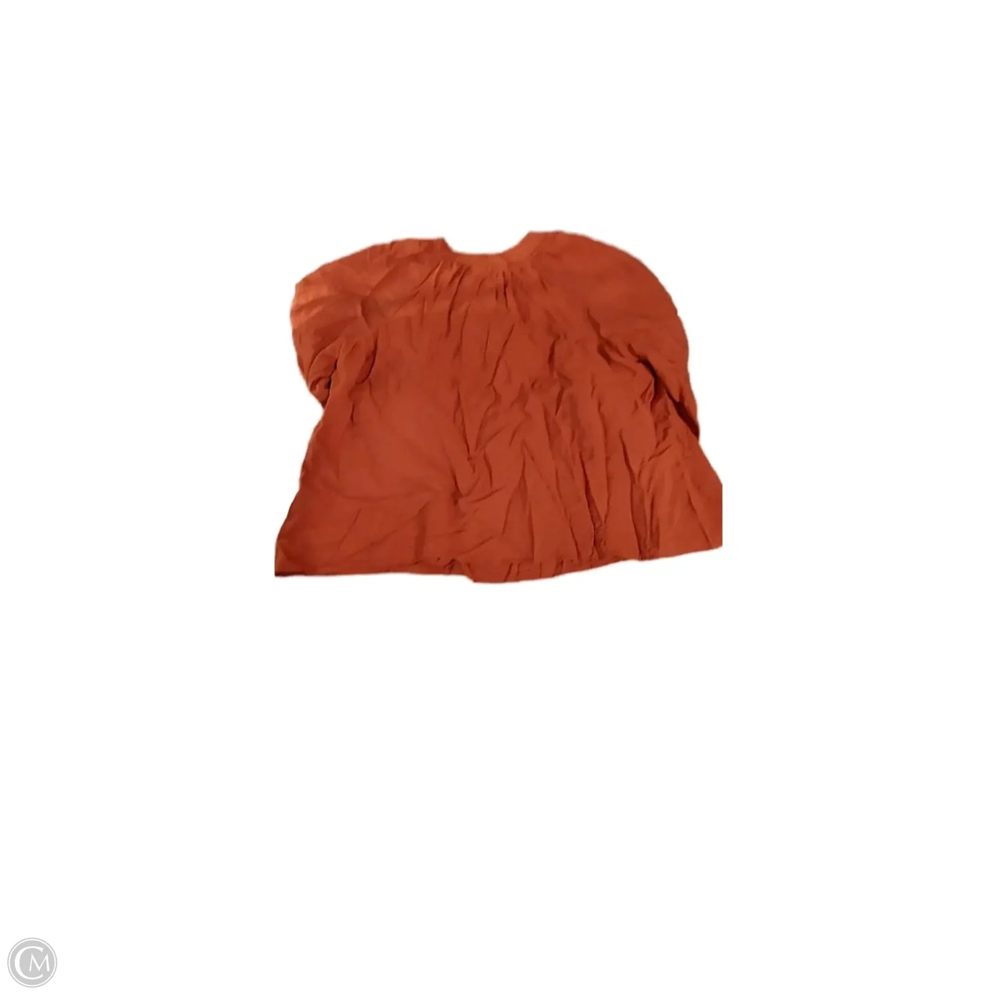 Blouse Long Sleeve By Sonoma In Orange, Size: Xl