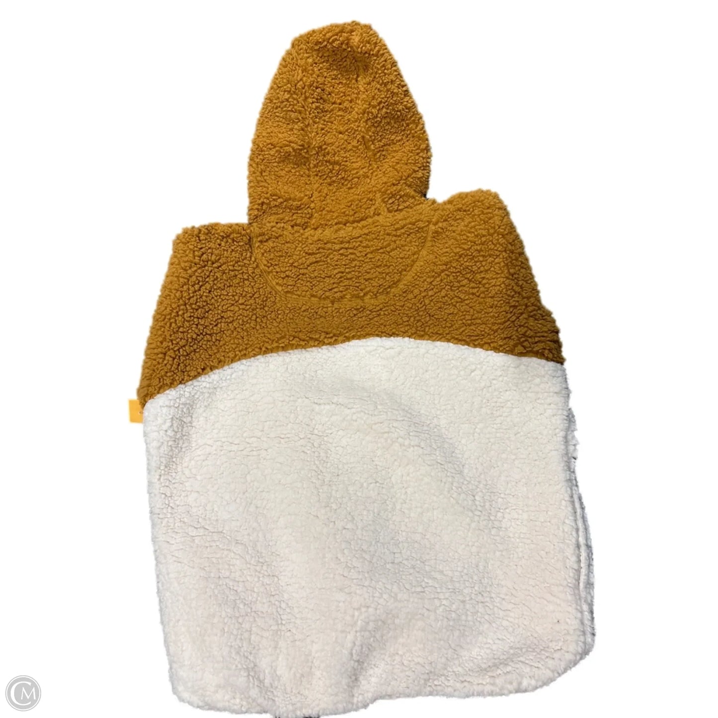 Jacket Fleece By Simply Southern In Cream & Tan, Size: M