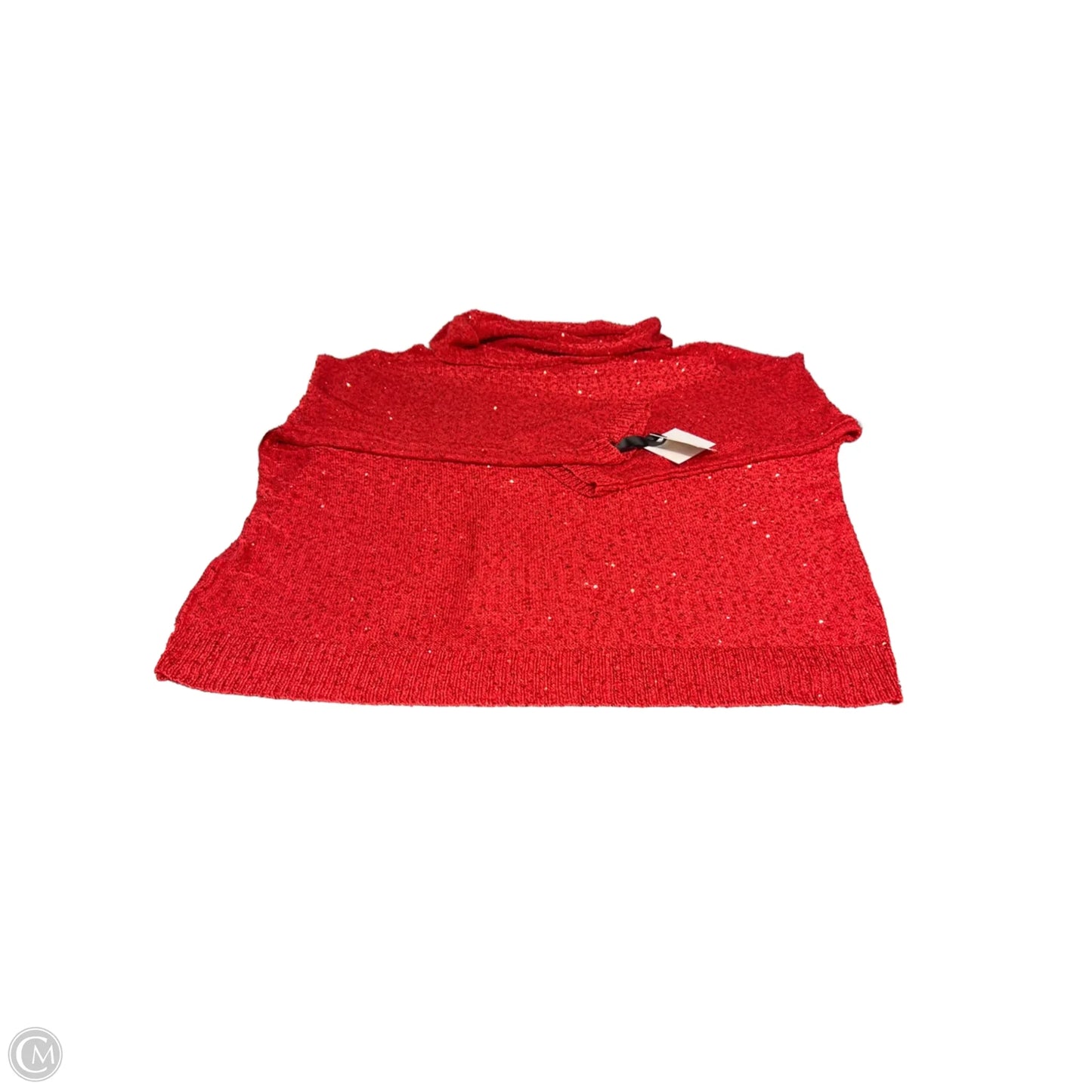 Blouse Long Sleeve By Emaline In Red, Size: 1x