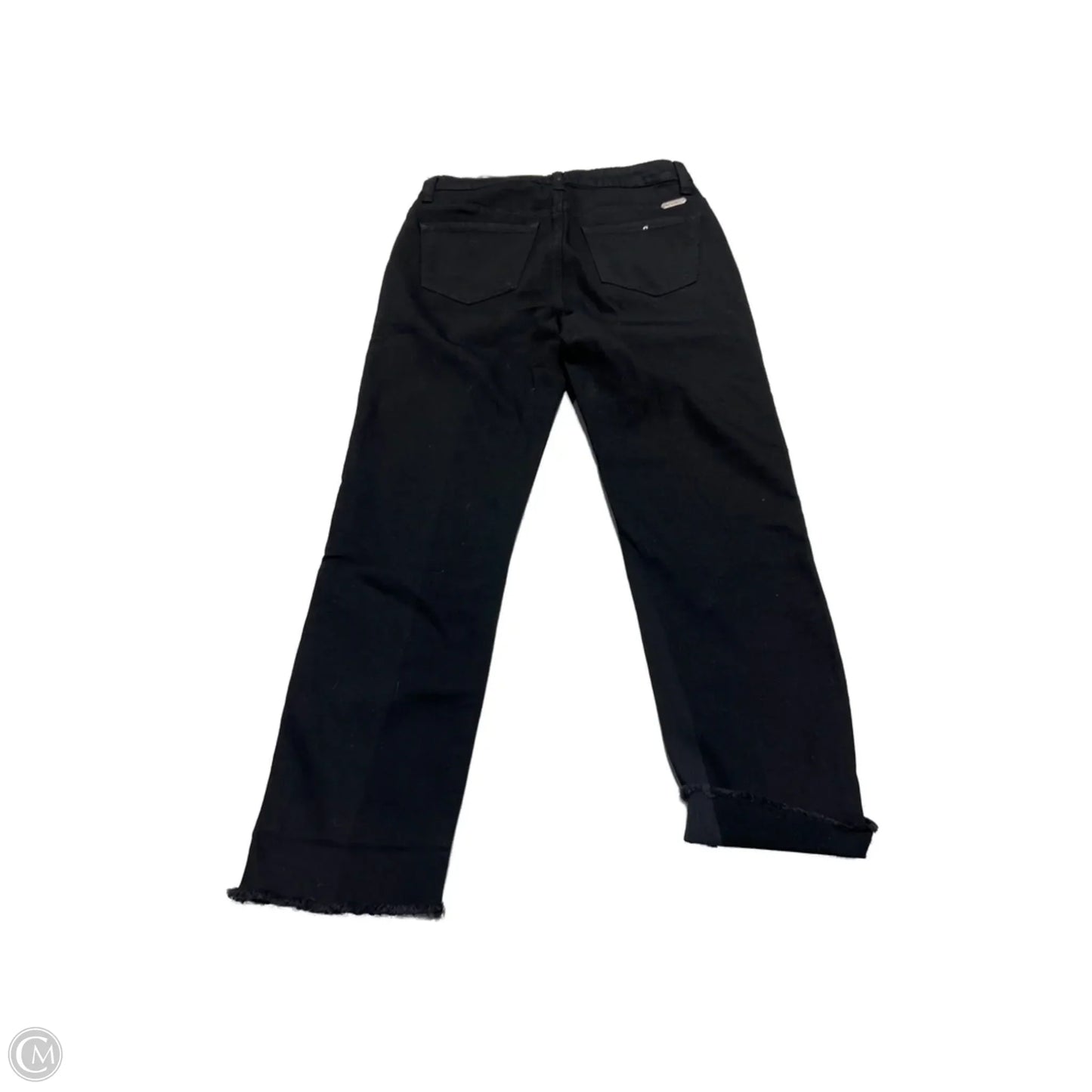 Jeans Cropped By Kancan In Black Denim, Size: 2