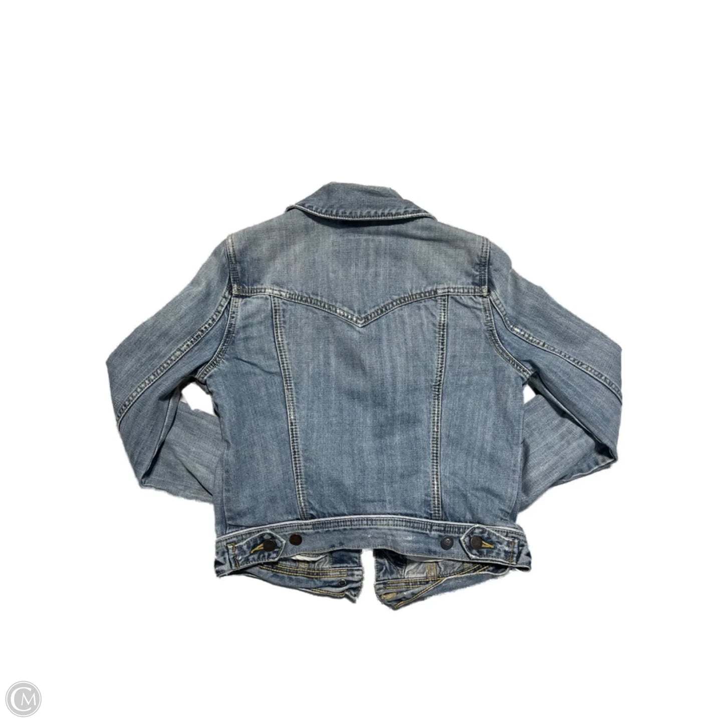 Jacket Denim By Abercrombie And Fitch In Blue, Size: M