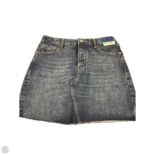 Skirt Mini & Short By Old Navy In Blue Denim, Size: 8
