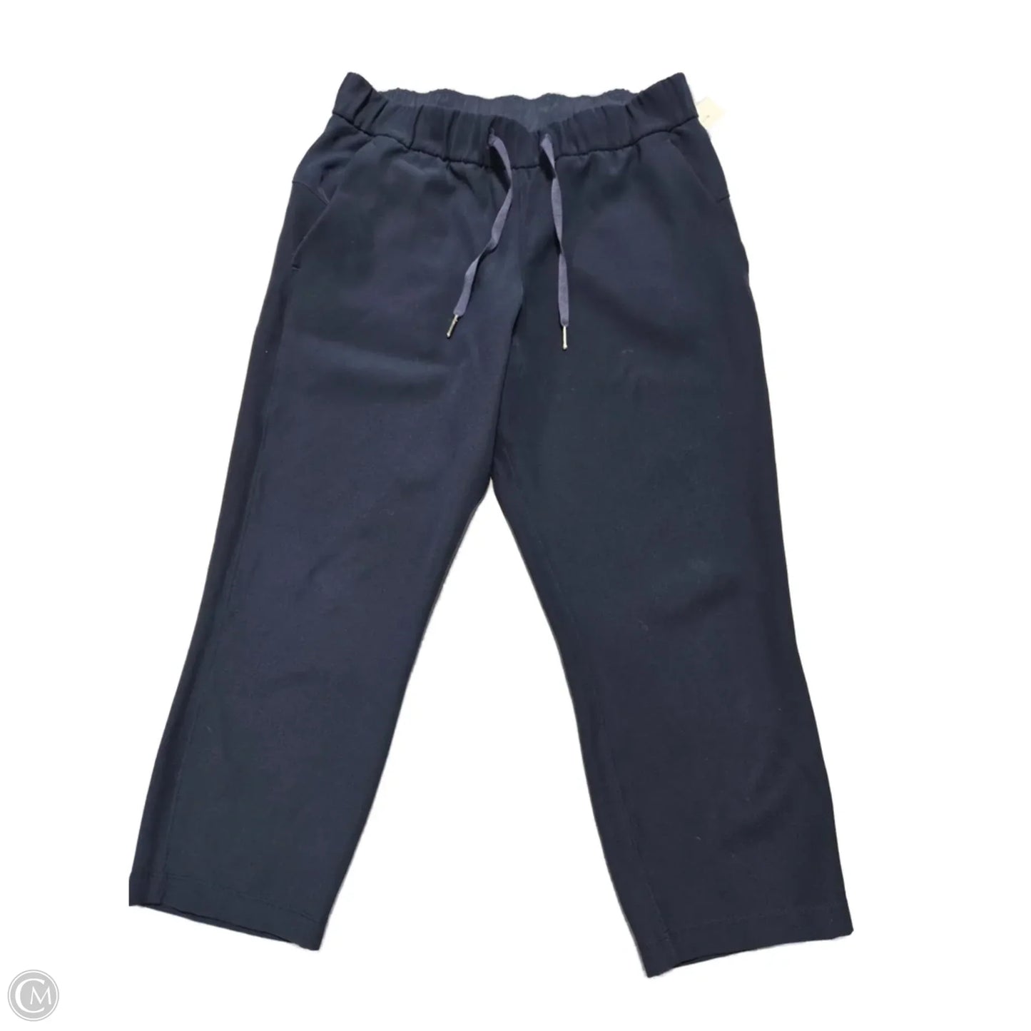 Athletic Pants By Lululemon In Navy, Size: 8