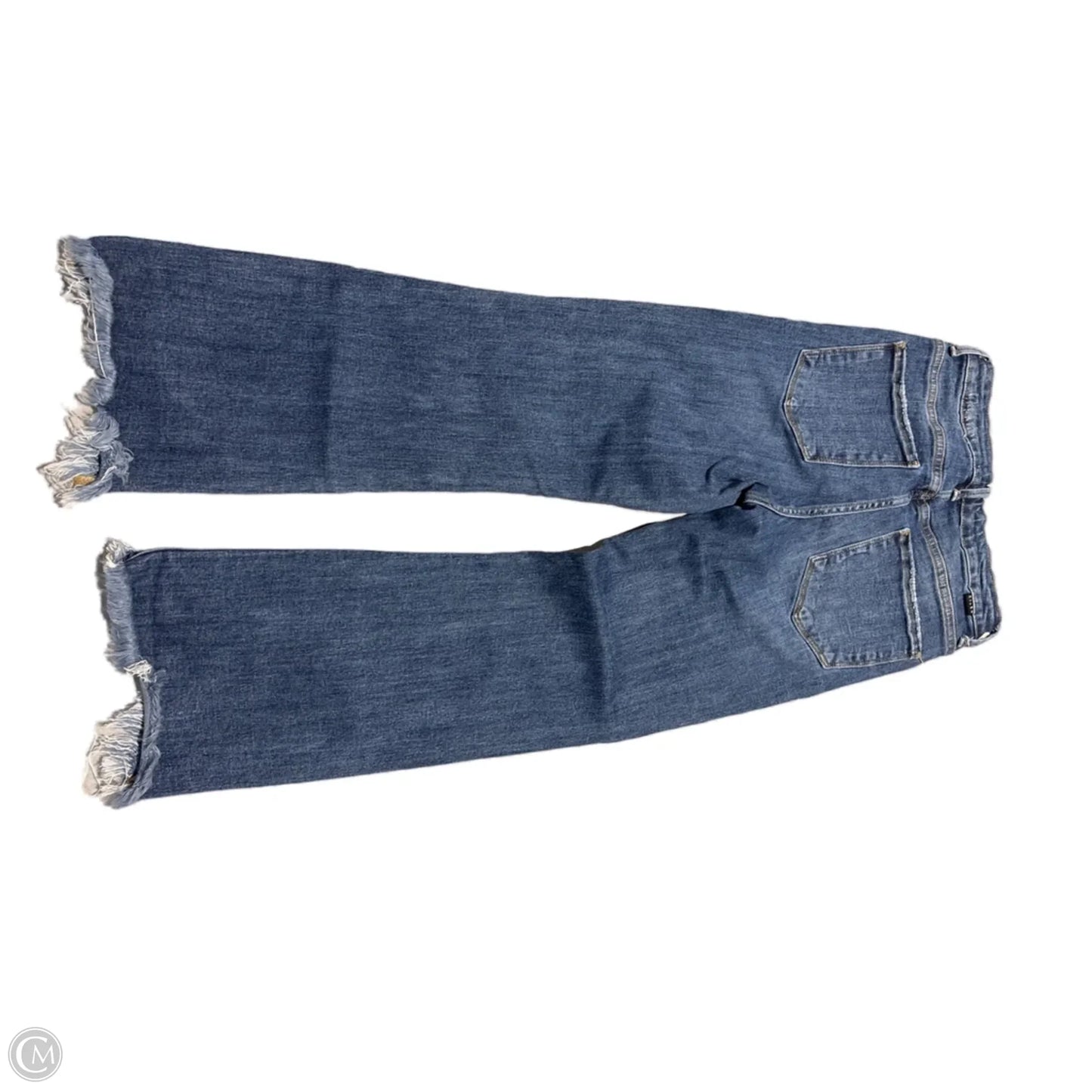 Jeans Straight By Risen In Blue Denim, Size: 8