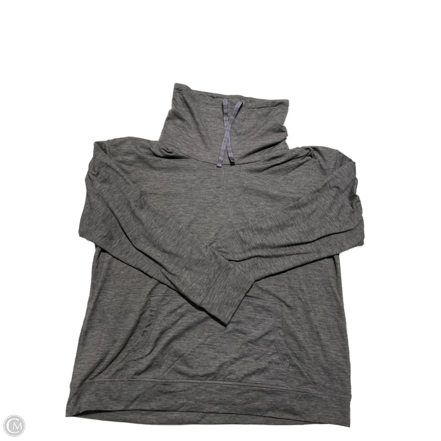 Athletic Sweatshirt Crewneck By Crane In Grey, Size: Xxl