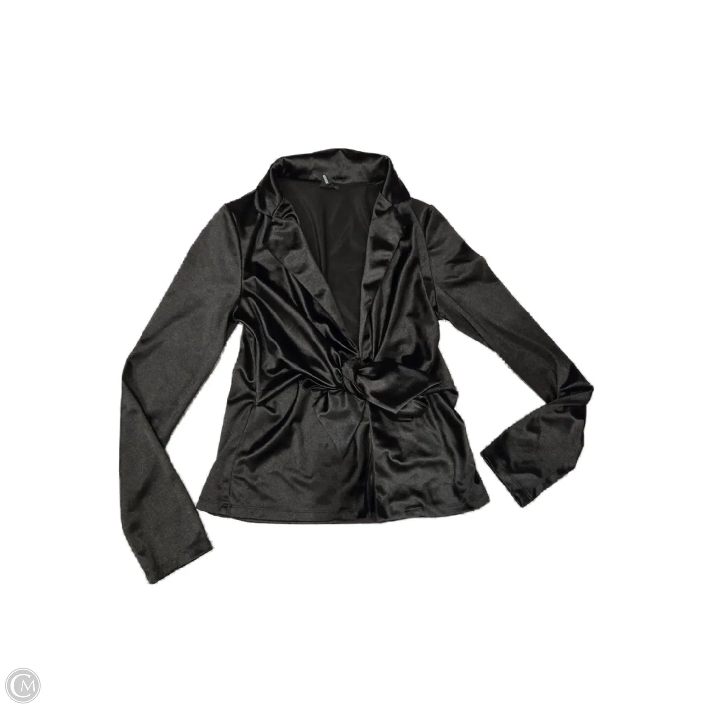 Blouse Long Sleeve By Windsor In Black, Size: M