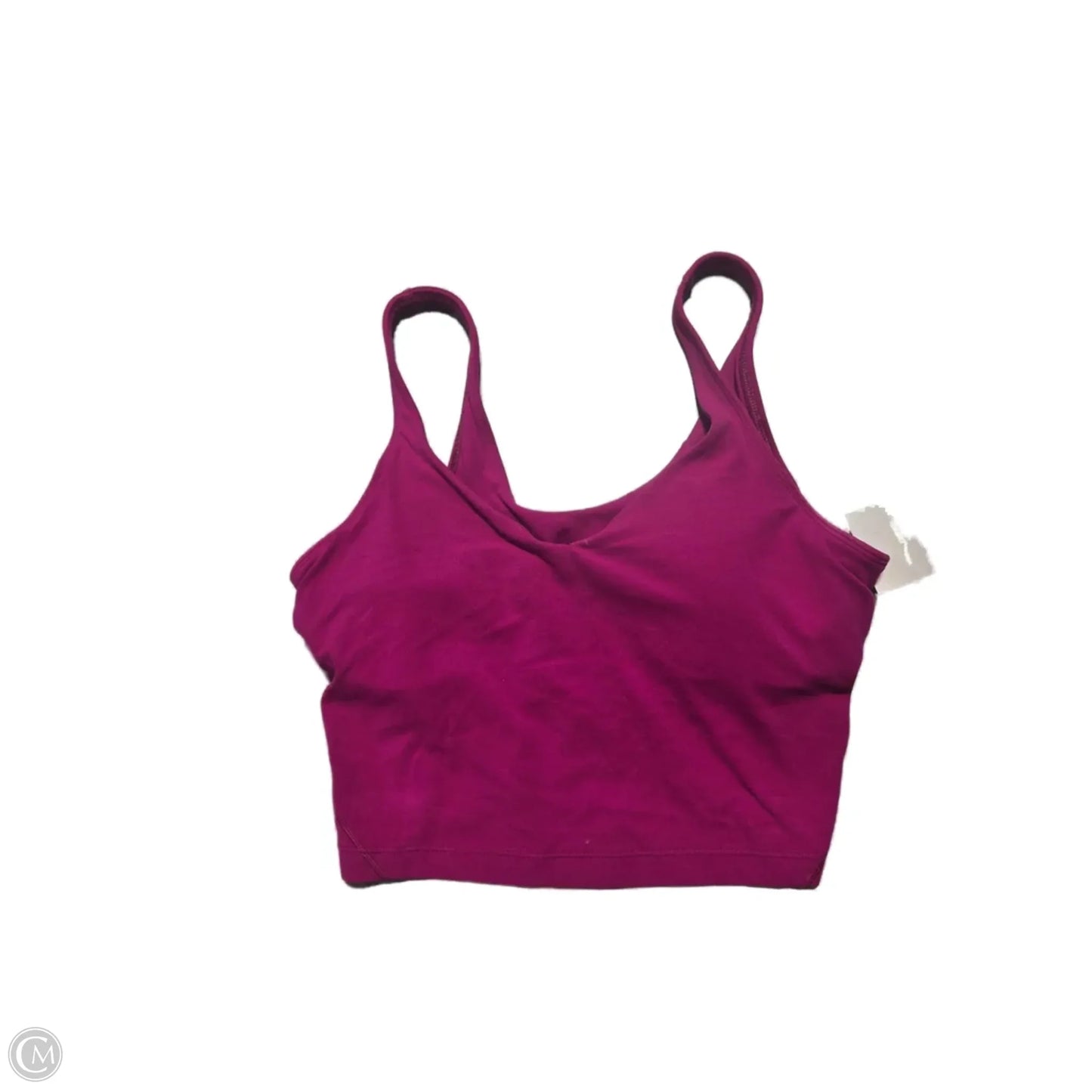 Athletic Tank Top By Lululemon In Pink, Size: 10