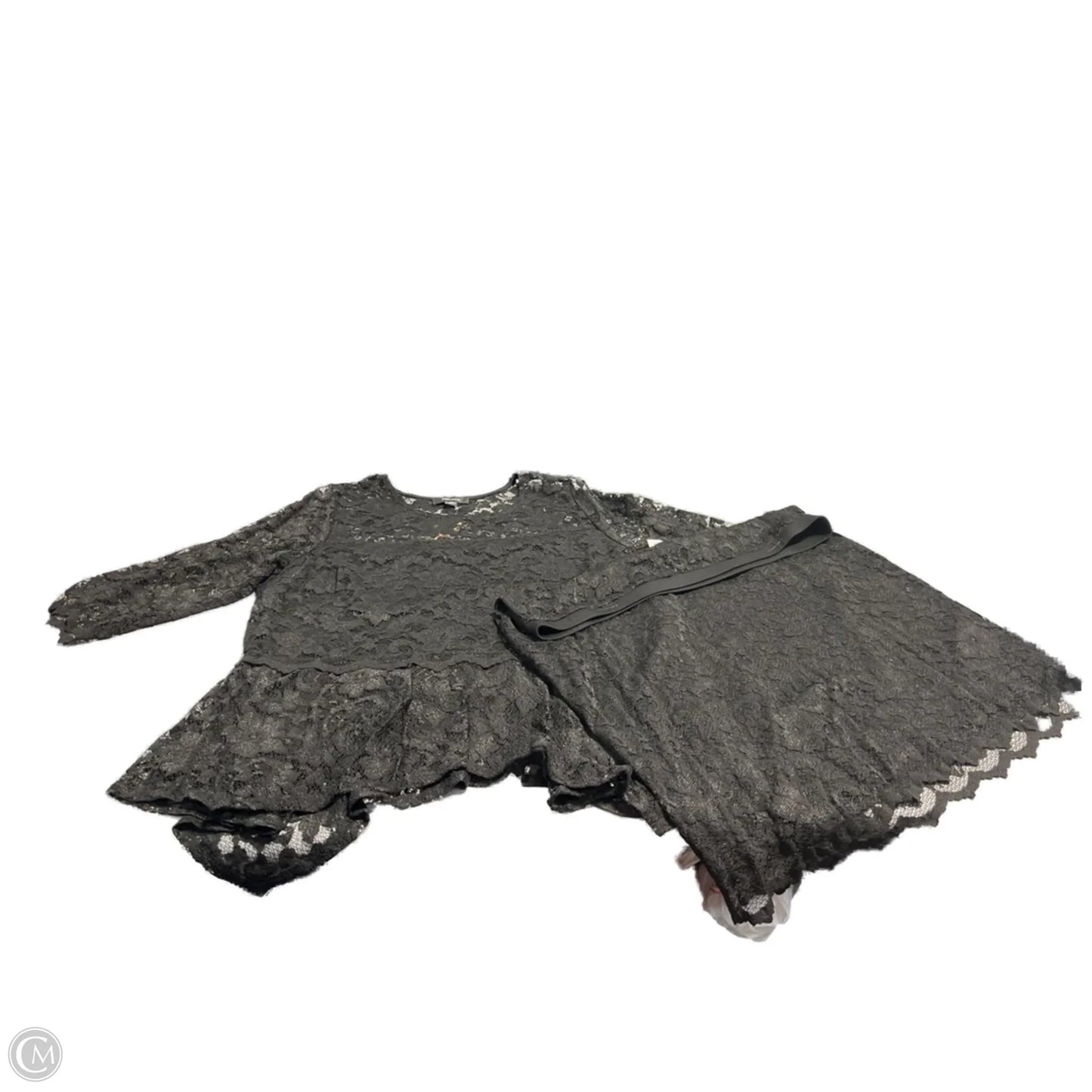 Skort 2pc Set By Eileen Fisher In Black, Size: 3x