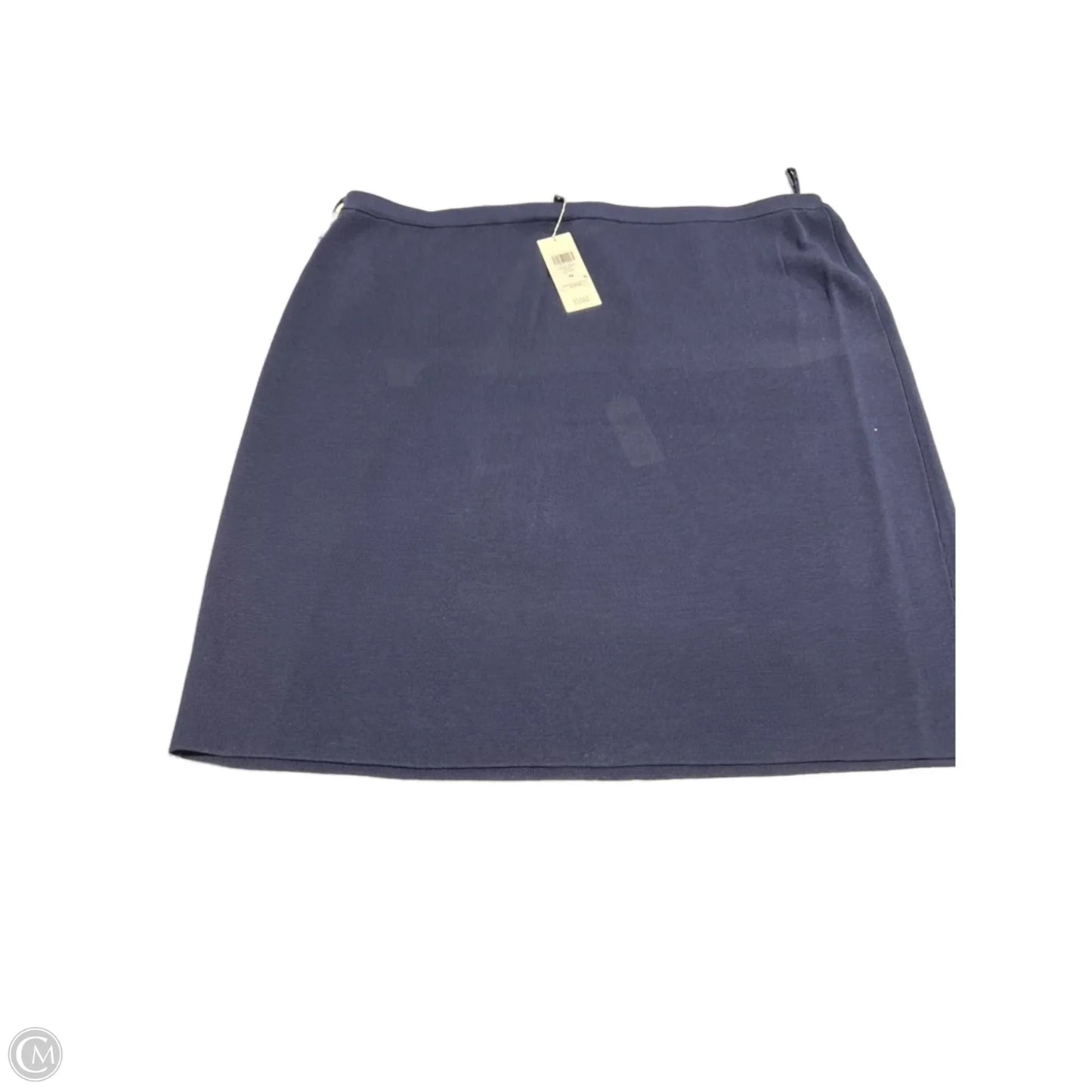 Skirt Midi By Eileen Fisher In Navy, Size: 3x