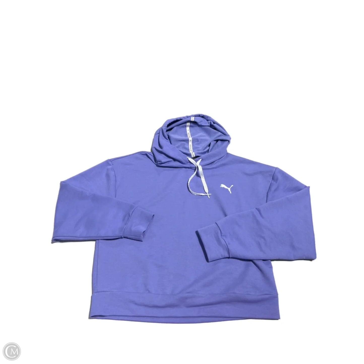 Sweatshirt Hoodie By Puma In Purple, Size: S