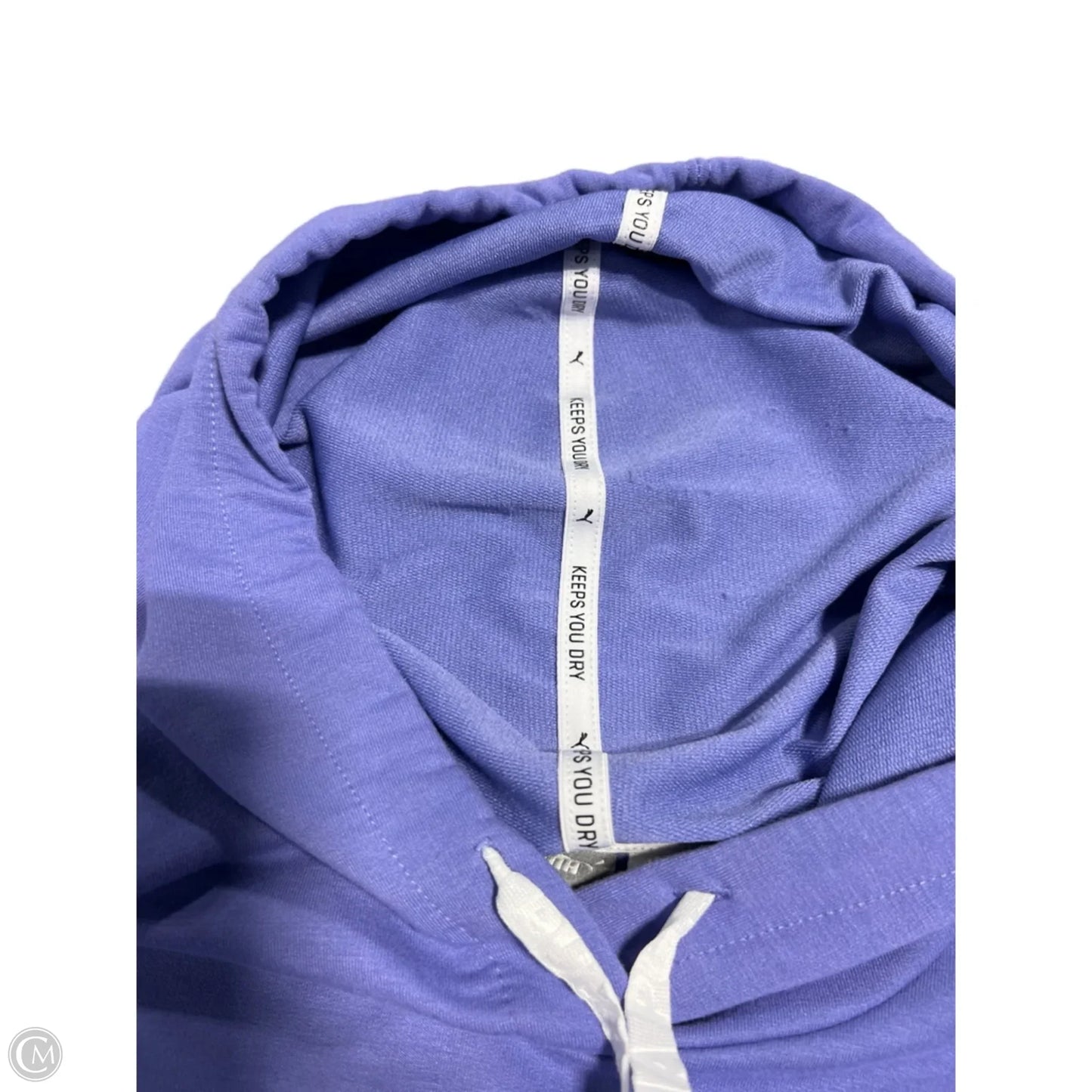 Sweatshirt Hoodie By Puma In Purple, Size: S
