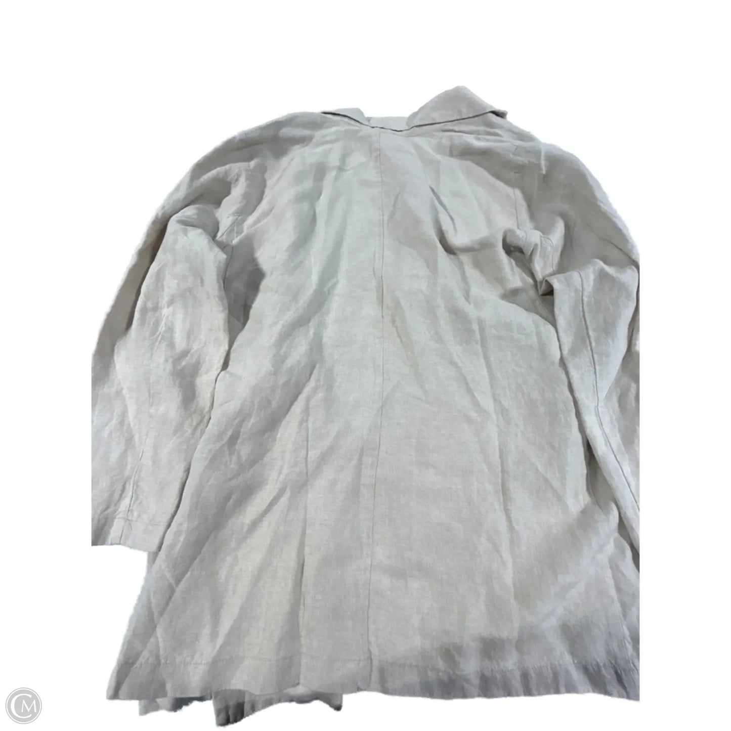 Blazer By Eileen Fisher In Tan, Size: Xl