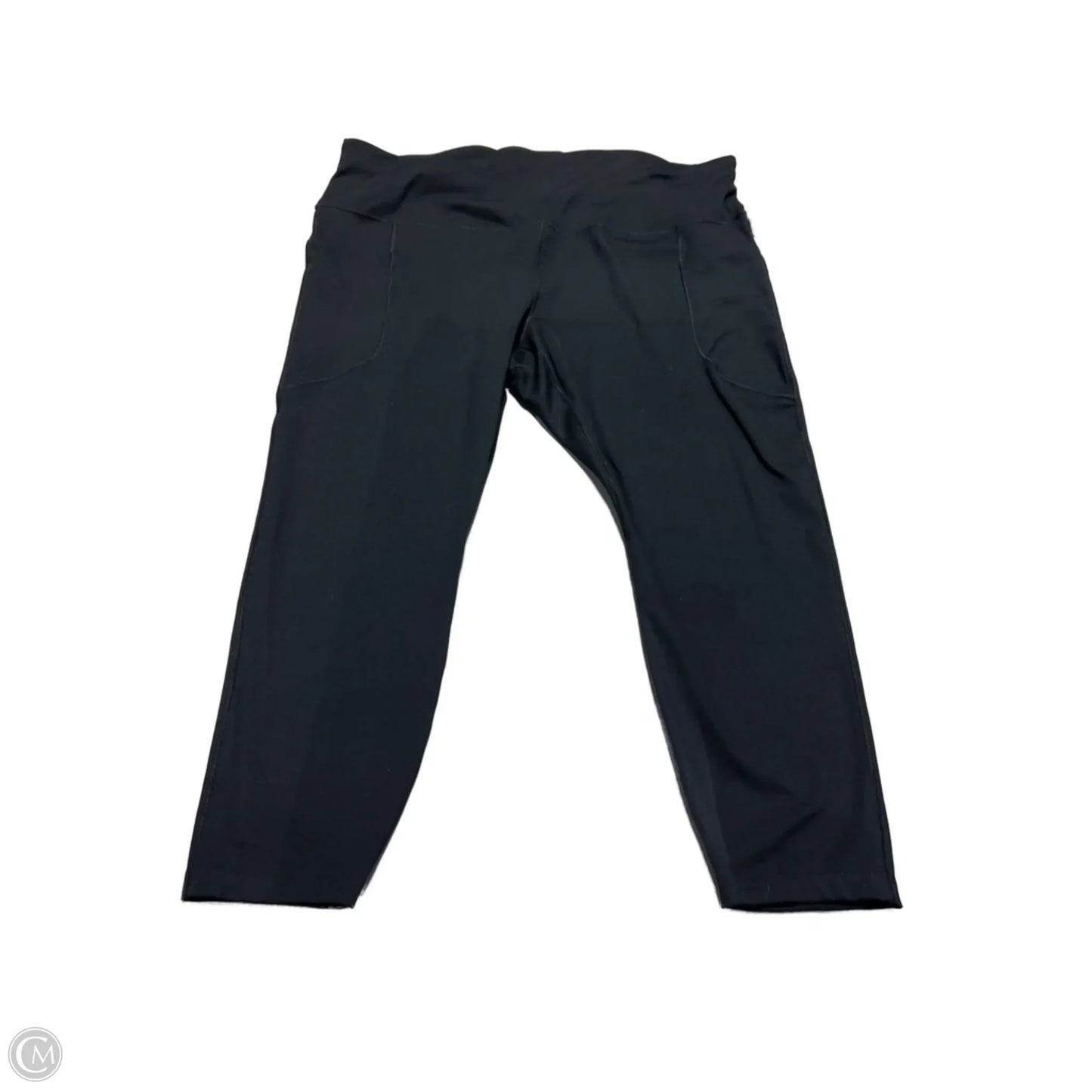 Athletic Leggings Capris By Nike In Black, Size: 3x